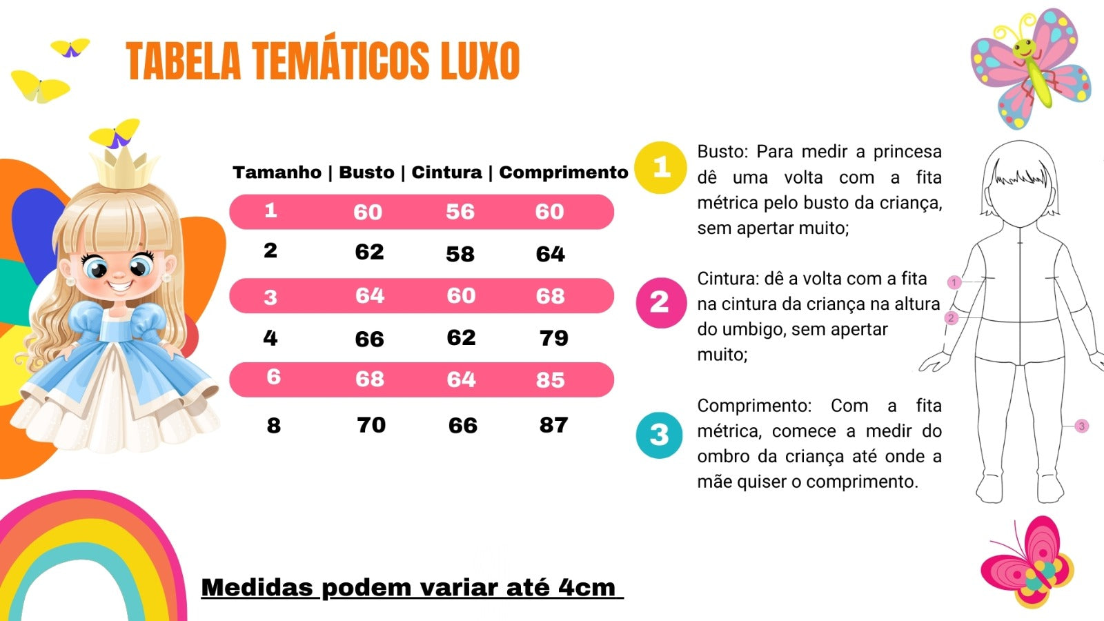 Vestido Tematicos Luxo 3 Palavrinhas - Leveza e Elegância para Meninas | Bebeloo Kids
