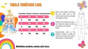 Vestido Tematicos Luxo 3 Palavrinhas - Leveza e Elegância para Meninas | Bebeloo Kids