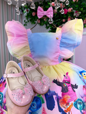 Vestido Tematicos Kids Divertidamente Colorido - Leveza e Elegância para Meninas | Bebeloo Kids
