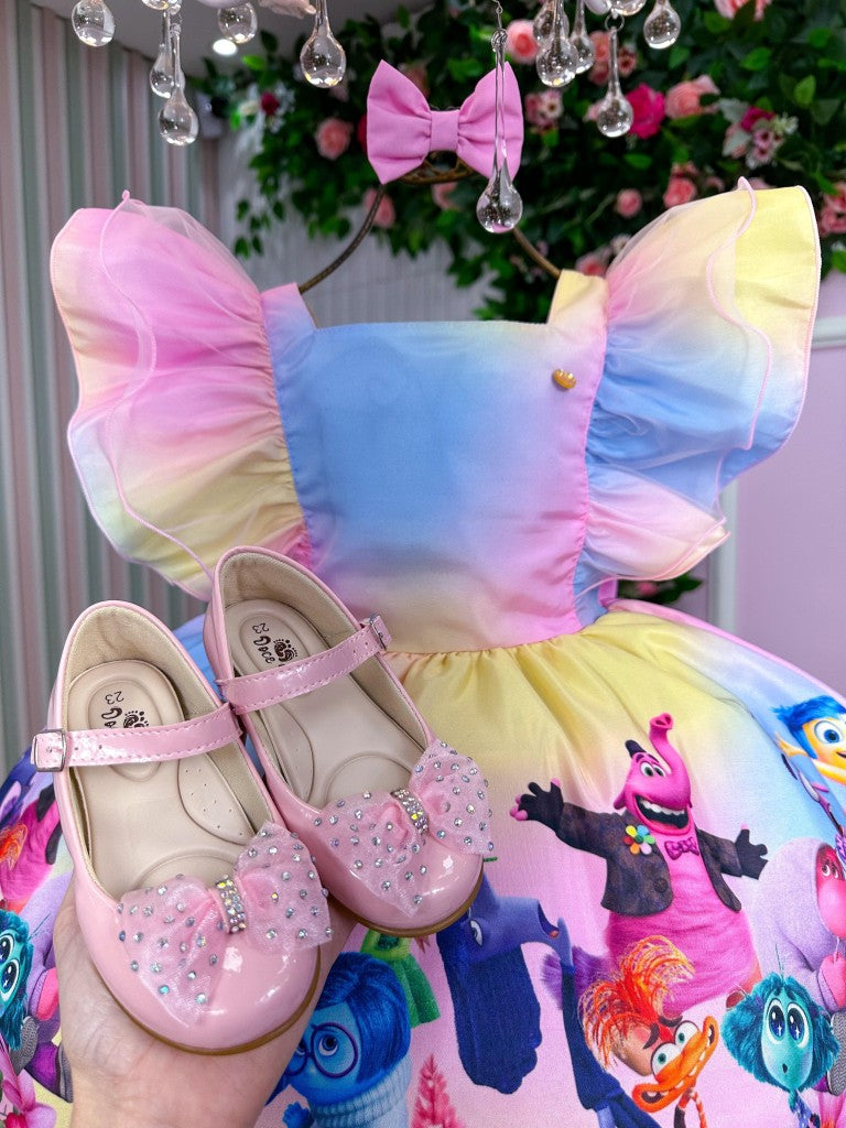 Vestido Tematicos Kids Divertidamente Colorido - Leveza e Elegância para Meninas | Bebeloo Kids