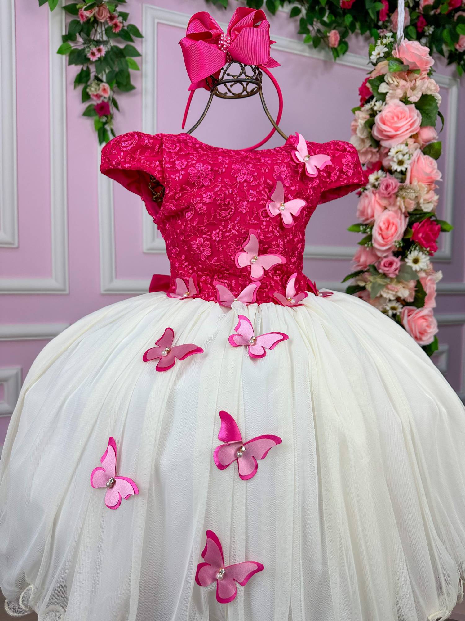 Vestido Vila Lele Juvenil Jade Peito Pink - Leveza e Elegância para Meninas | Bebeloo Kids