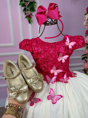 Vestido Vila Lele Juvenil Jade Peito Pink - Leveza e Elegância para Meninas | Bebeloo Kids