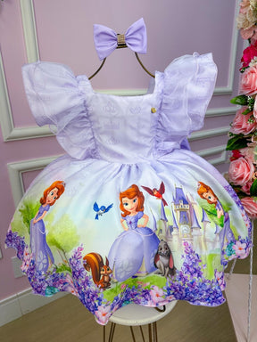 Vestido Temáticos Kids Princesa Sofia - Leveza e Elegância para Meninas | Bebeloo Kids