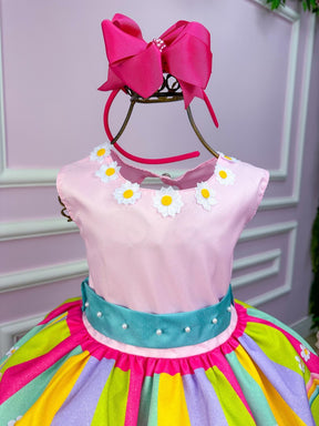 Vestido Tematicos Luxo Trolls - Leveza e Elegância para Meninas | Bebeloo Kids