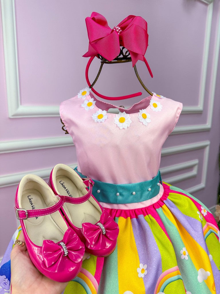 Vestido Tematicos Luxo Trolls - Leveza e Elegância para Meninas | Bebeloo Kids