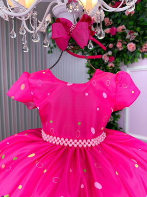 Vestido Tematicos Ysa Kids Divertidamente Pink - Leveza e Elegância para Meninas | Bebeloo Kids