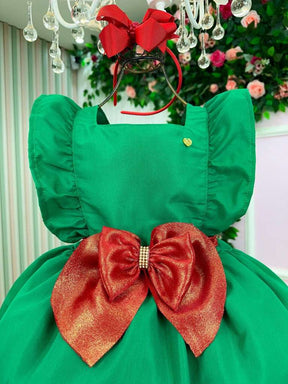 Vestido Blogueirinha Natali Verde - Natal