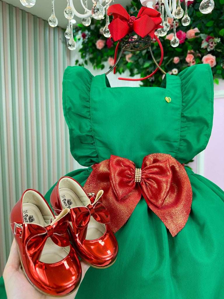 Vestido Blogueirinha Natali Verde - Natal