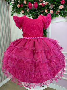 Vestido Ysa Kids Belinda Pink - Leveza e Elegância para Meninas | Bebeloo Kids