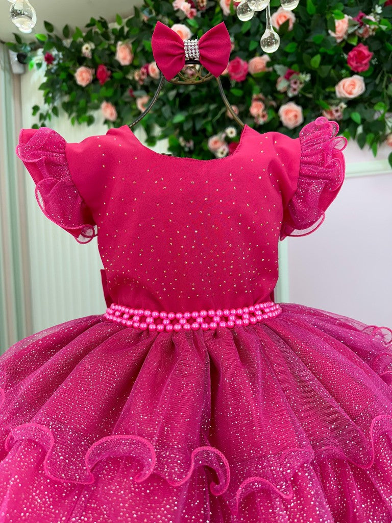 Vestido Ysa Kids Belinda Pink - Leveza e Elegância para Meninas | Bebeloo Kids