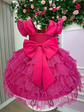 Vestido Ysa Kids Belinda Pink - Leveza e Elegância para Meninas | Bebeloo Kids