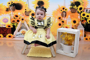 Romper/Vestido Princesa Abelha - Abelinha - Leveza e Elegância para Meninas | Bebeloo Kids