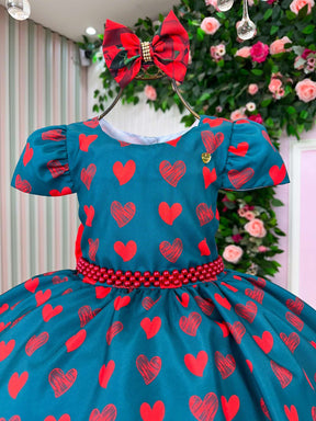Vestido Mimadine Melissa Natal Verde - Leveza e Elegância para Meninas | Bebeloo Kids