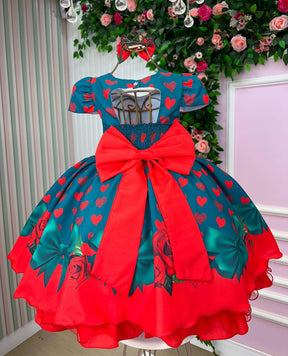 Vestido Mimadine Melissa Natal Verde - Leveza e Elegância para Meninas | Bebeloo Kids