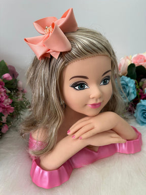 Laço Strass Maria Alice Pessego - Toque Delicado para Completar o Visual | Bebeloo Kids