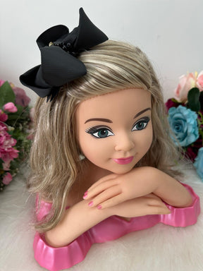 Laço Strass Maria Alice Preto - Toque Delicado para Completar o Visual | Bebeloo Kids