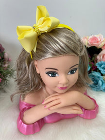 Tiara Bianca Amarelo - Estilo e Elegância para os Pequenos | Bebeloo Kids