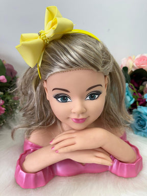 Tiara Bianca Amarelo - Estilo e Elegância para os Pequenos | Bebeloo Kids