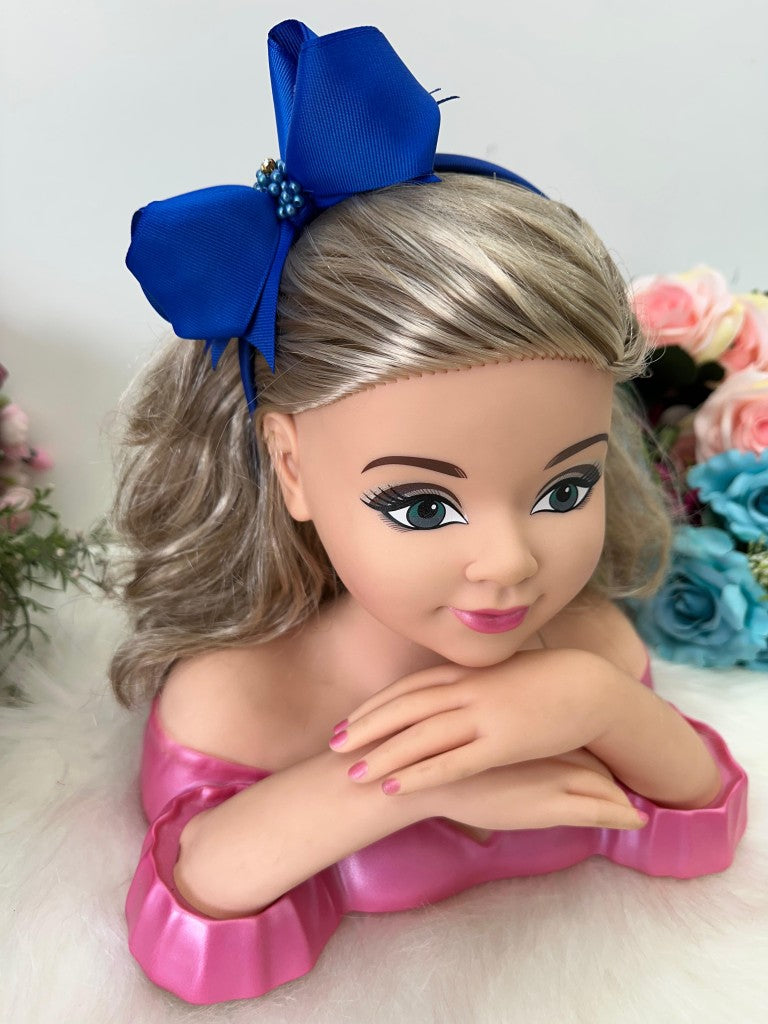 Tiara Bianca Azul Royal - Estilo e Elegância para os Pequenos | Bebeloo Kids