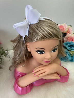 Tiara Bianca Branco - Estilo e Elegância para os Pequenos | Bebeloo Kids
