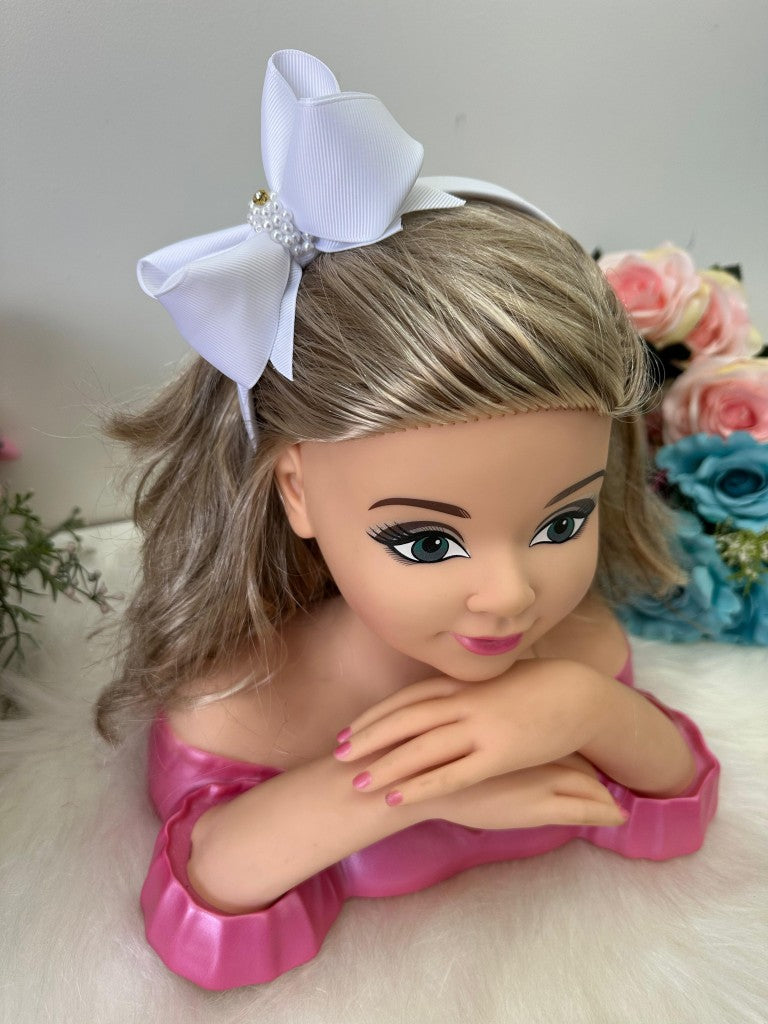 Tiara Bianca Branco - Estilo e Elegância para os Pequenos | Bebeloo Kids