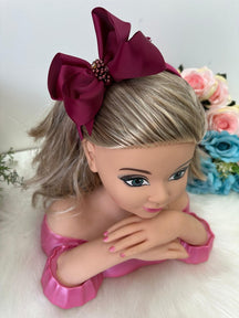 Tiara Bianca Marsala - Estilo e Elegância para os Pequenos | Bebeloo Kids