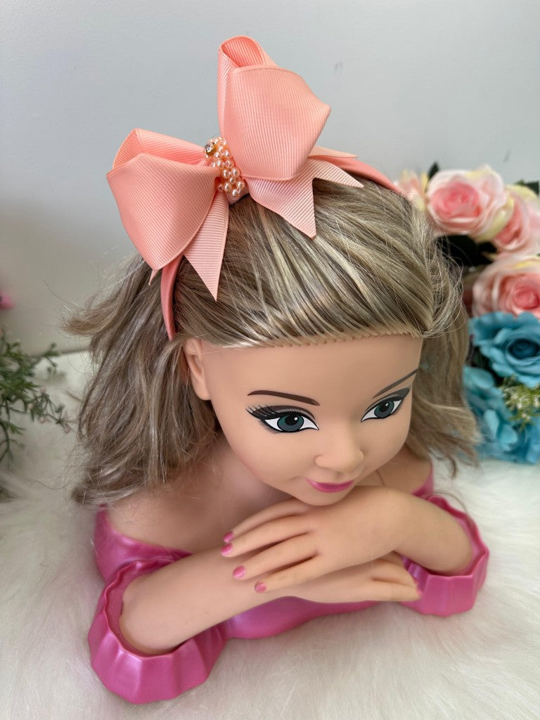 Tiara Bianca Pessego - Estilo e Elegância para os Pequenos | Bebeloo Kids