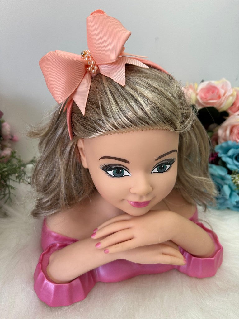 Tiara Bianca Pessego - Estilo e Elegância para os Pequenos | Bebeloo Kids