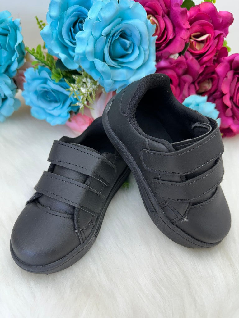 Tenis D Milan Vivi Preto - Qualidade e Cuidado para os Pequenos | Bebeloo Kids