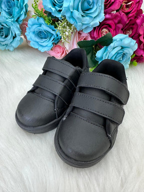 Tenis D Milan Vivi Preto - Qualidade e Cuidado para os Pequenos | Bebeloo Kids