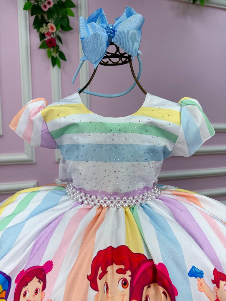 Vestido Tematicos da Gigi Maria Clara e JP - Leveza e Elegância para Meninas | Bebeloo Kids