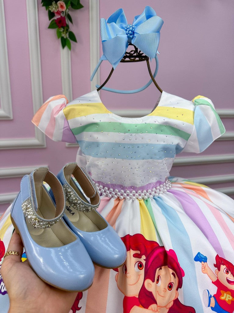 Vestido Tematicos da Gigi Maria Clara e JP - Leveza e Elegância para Meninas | Bebeloo Kids
