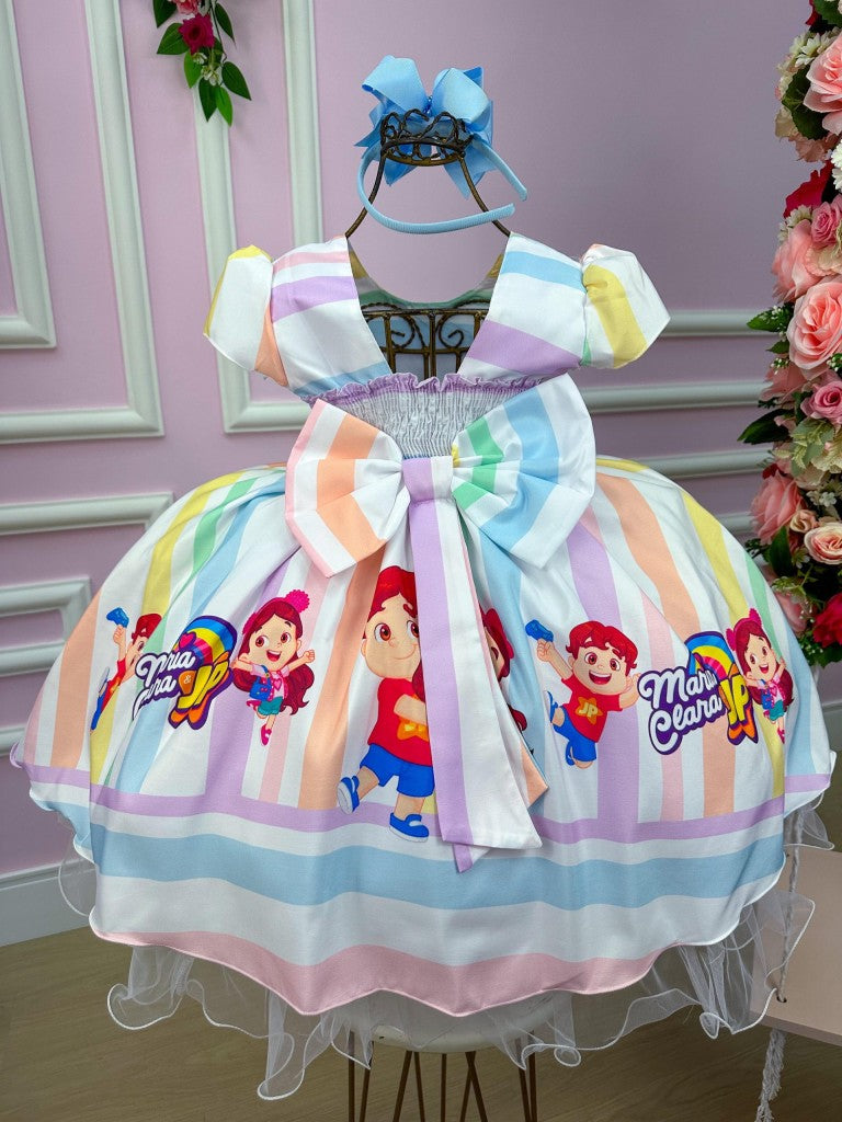 Vestido Tematicos da Gigi Maria Clara e JP - Leveza e Elegância para Meninas | Bebeloo Kids