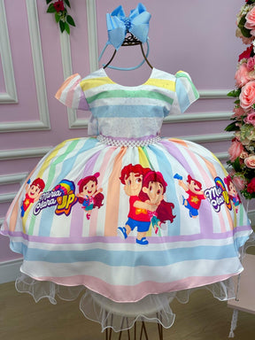 Vestido Tematicos da Gigi Maria Clara e JP - Leveza e Elegância para Meninas | Bebeloo Kids