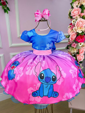Vestido Infantil Temáticos da Gigi Lilo e Stitch - Leveza e Elegância para Meninas | Bebeloo Kids