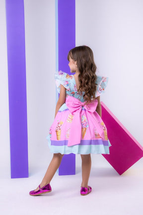 Vestido Tematicos Kids Doces - Doceria - Candy - Leveza e Elegância para Meninas | Bebeloo Kids
