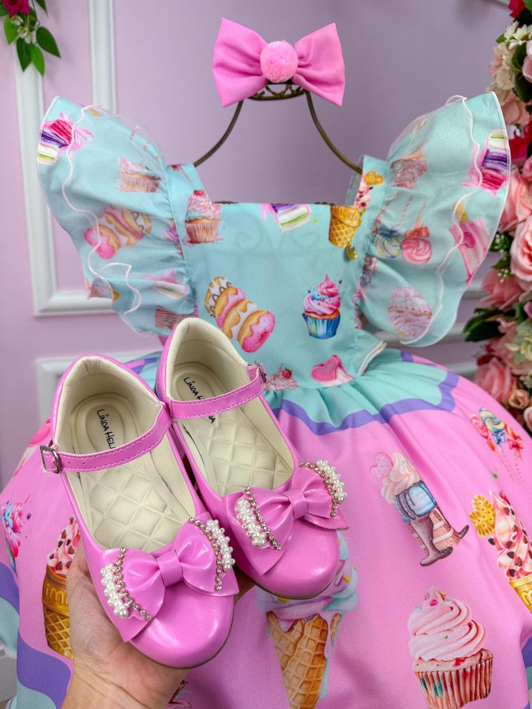 Vestido Tematicos Kids Doces - Doceria - Candy - Leveza e Elegância para Meninas | Bebeloo Kids