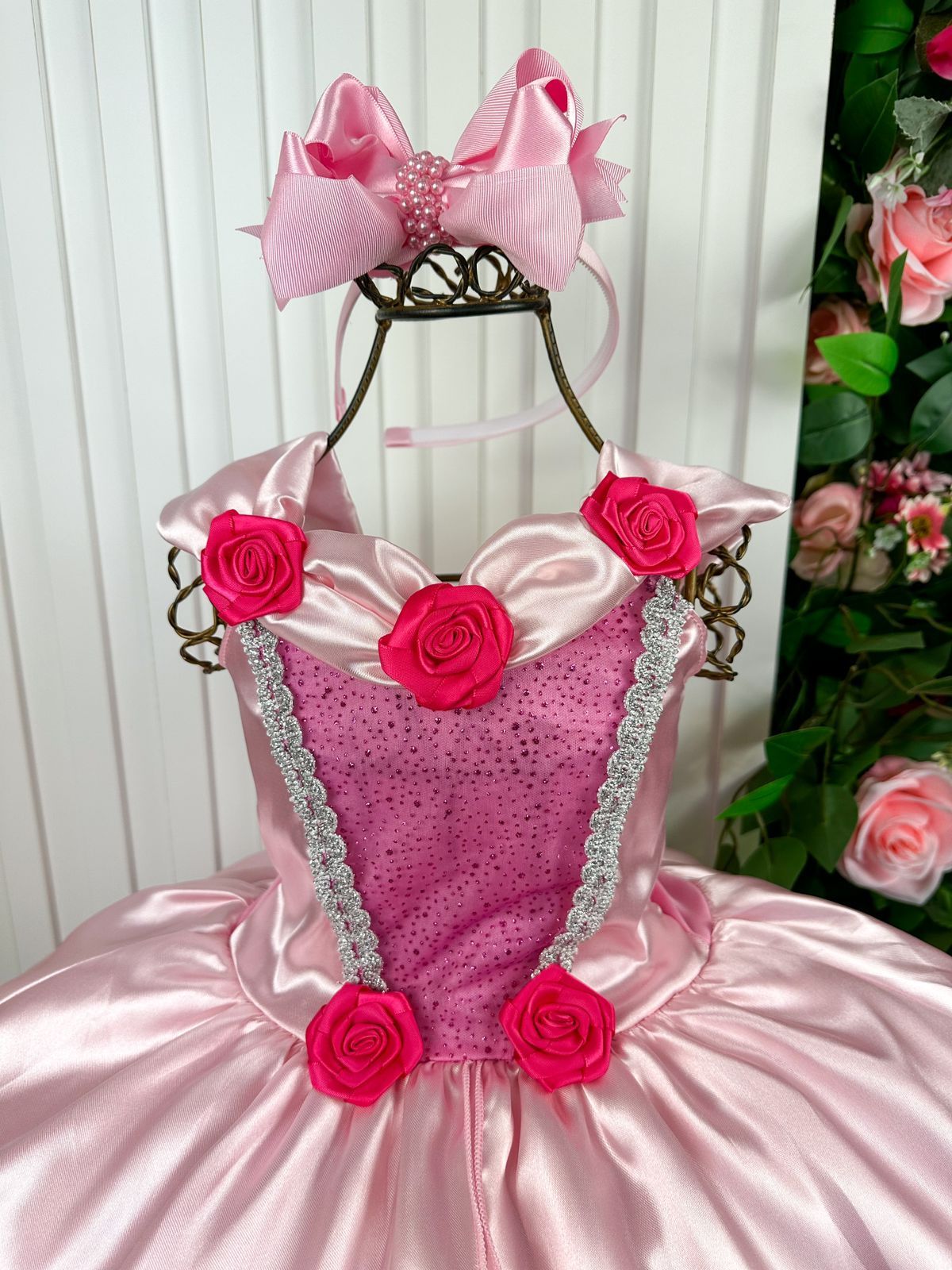 Fantasia Princesa Bebeloo Kids Bela Adormecida Aurora Longa - Diversão e Encanto para Brincar | Bebeloo Kids