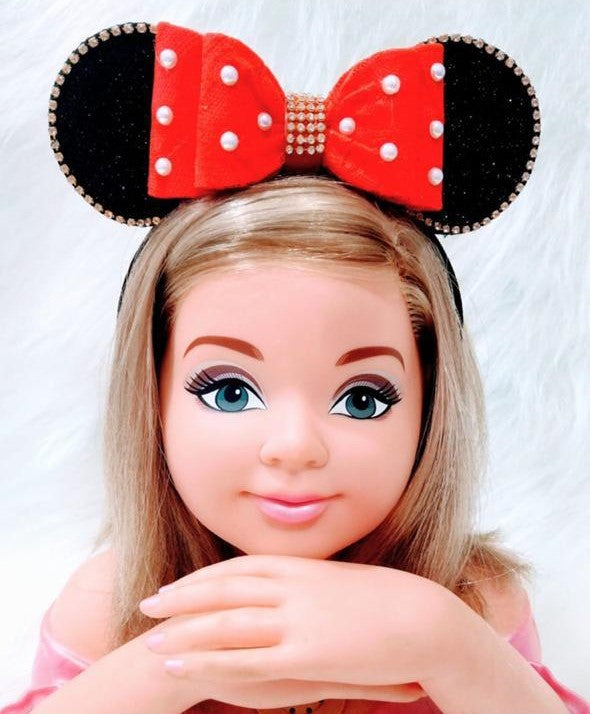 Tiara Minnie/Minie Vermelha - Estilo e Elegância para os Pequenos | Bebeloo Kids
