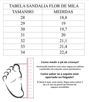 Sandalia Flor Di Mila Laise Borboletas Azul - Qualidade e Cuidado para os Pequenos | Bebeloo Kids