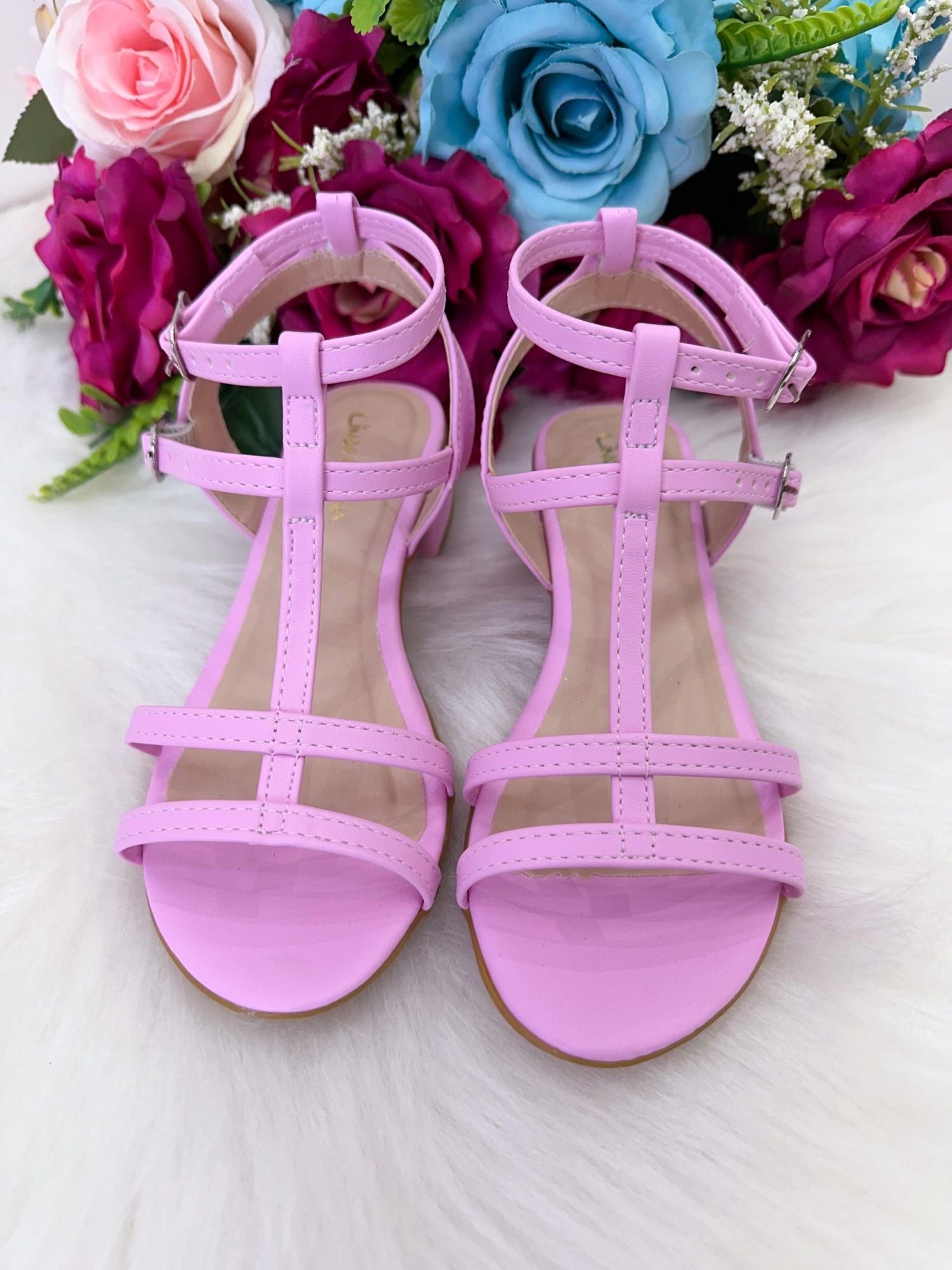 Sandalia Flor Di Mila Mariana Rosa - Qualidade e Cuidado para os Pequenos | Bebeloo Kids