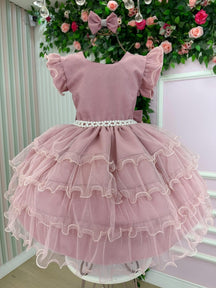 Vestido Ysa Kids Belinda Rose - Leveza e Elegância para Meninas | Bebeloo Kids