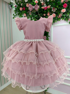 Vestido Ysa Kids Belinda Rose - Leveza e Elegância para Meninas | Bebeloo Kids
