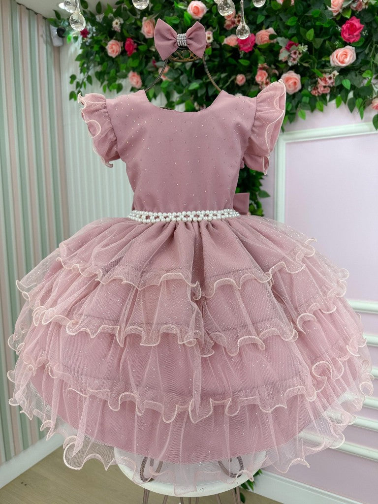Vestido Ysa Kids Belinda Rose - Leveza e Elegância para Meninas | Bebeloo Kids