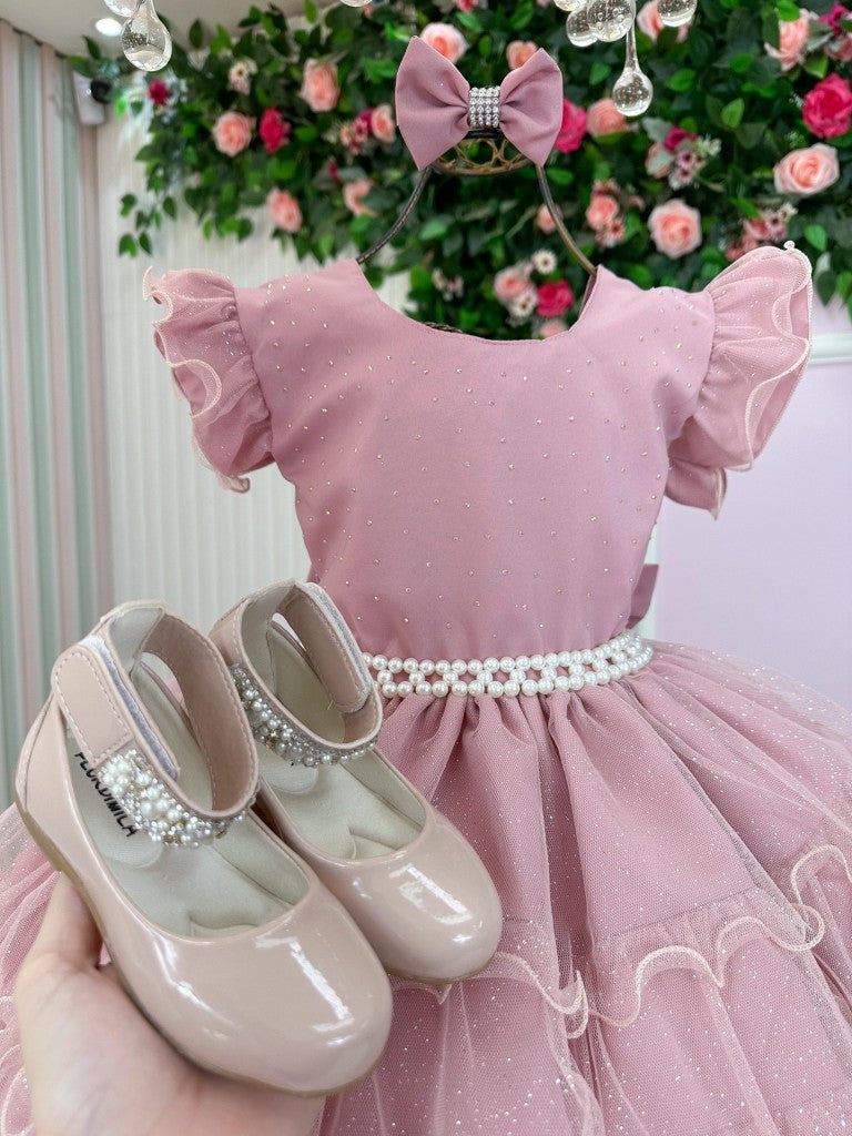 Vestido Ysa Kids Belinda Rose - Leveza e Elegância para Meninas | Bebeloo Kids