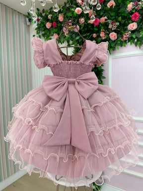 Vestido Ysa Kids Belinda Rose - Leveza e Elegância para Meninas | Bebeloo Kids