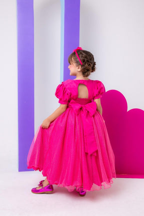 Vestido Bella Child/Fantasia Longa A Bela Adormecida Aurora Pink - Leveza e Elegância para Meninas | Bebeloo Kids