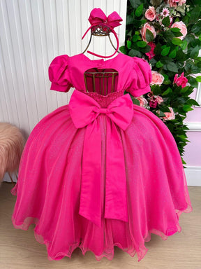 Vestido Bella Child/Fantasia Longa A Bela Adormecida Aurora Pink - Leveza e Elegância para Meninas | Bebeloo Kids