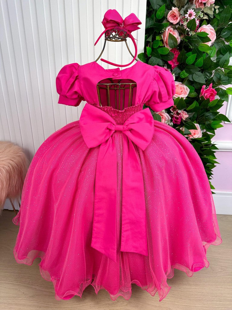 Vestido Bella Child/Fantasia Longa A Bela Adormecida Aurora Pink - Leveza e Elegância para Meninas | Bebeloo Kids
