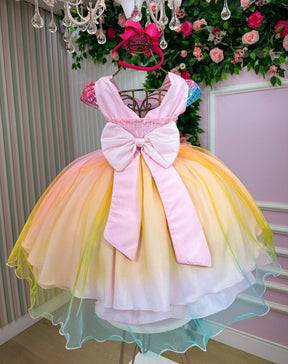 Vestido Tematico Mimadine Sereia - Fundo do Mar - Leveza e Elegância para Meninas | Bebeloo Kids